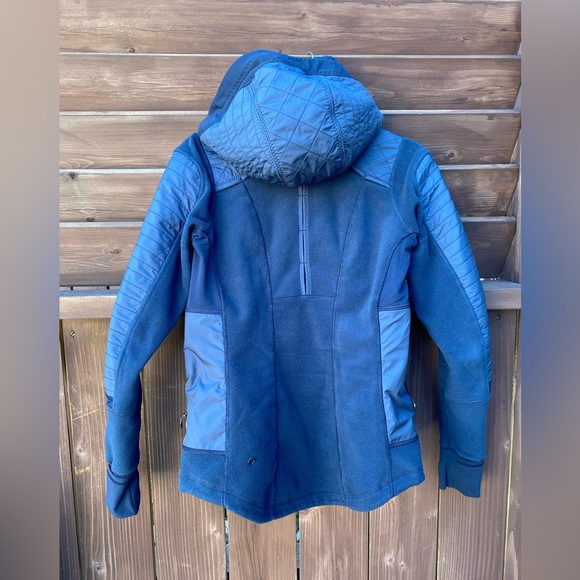 Lululemon Fleecy Keen Jacket Women’s Navy blue Size 6. - Picture 10 of 14